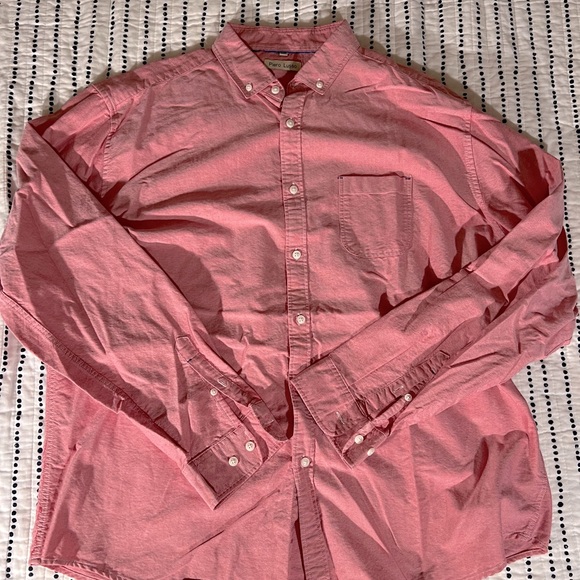 Pink long sleeve button down - Picture 2 of 2